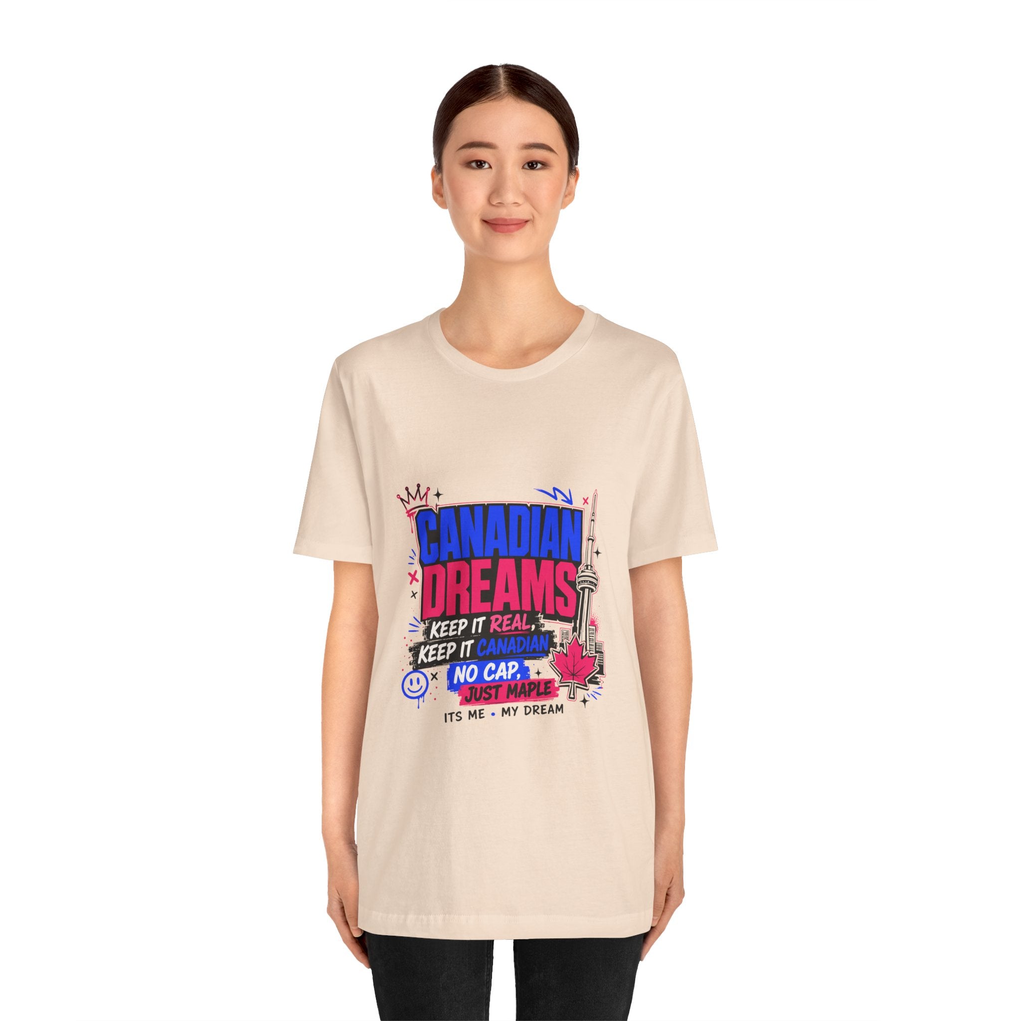Maple Leaf Toronto CN Tower, Canadian Dreams Tee