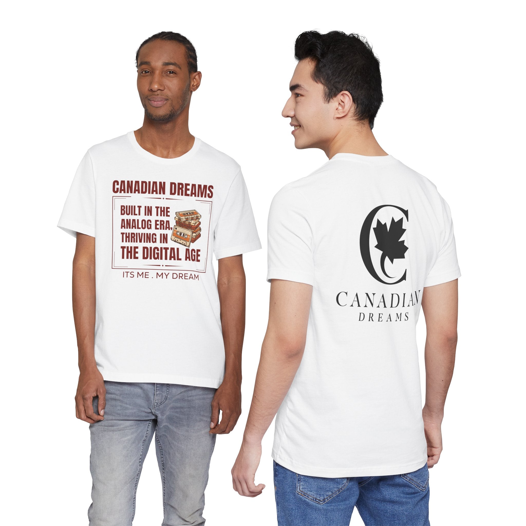 Built in the Analog Era T-Shirt | Canadian Dreams Gen X Heritage Tee