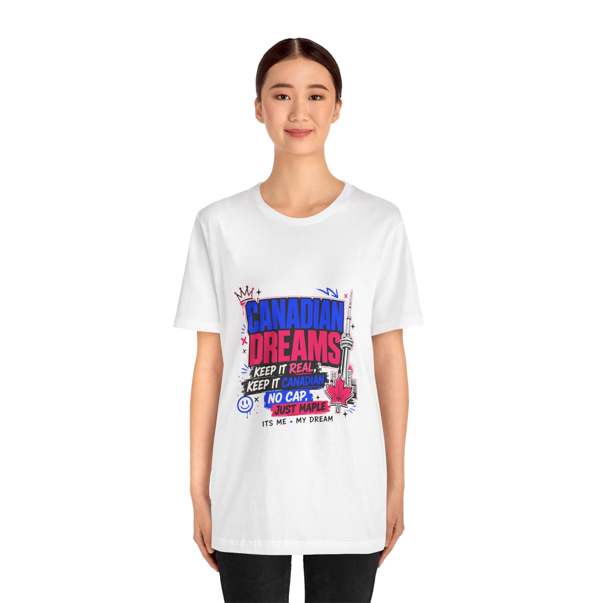Maple Leaf Toronto CN Tower, Canadian Dreams Tee