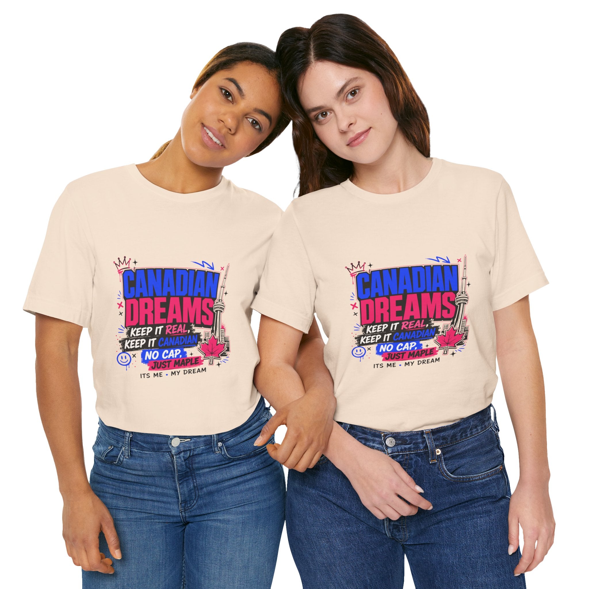 Maple Leaf Toronto CN Tower, Canadian Dreams Tee