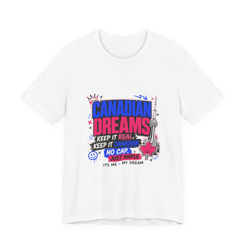 Maple Leaf Toronto CN Tower, Canadian Dreams Tee