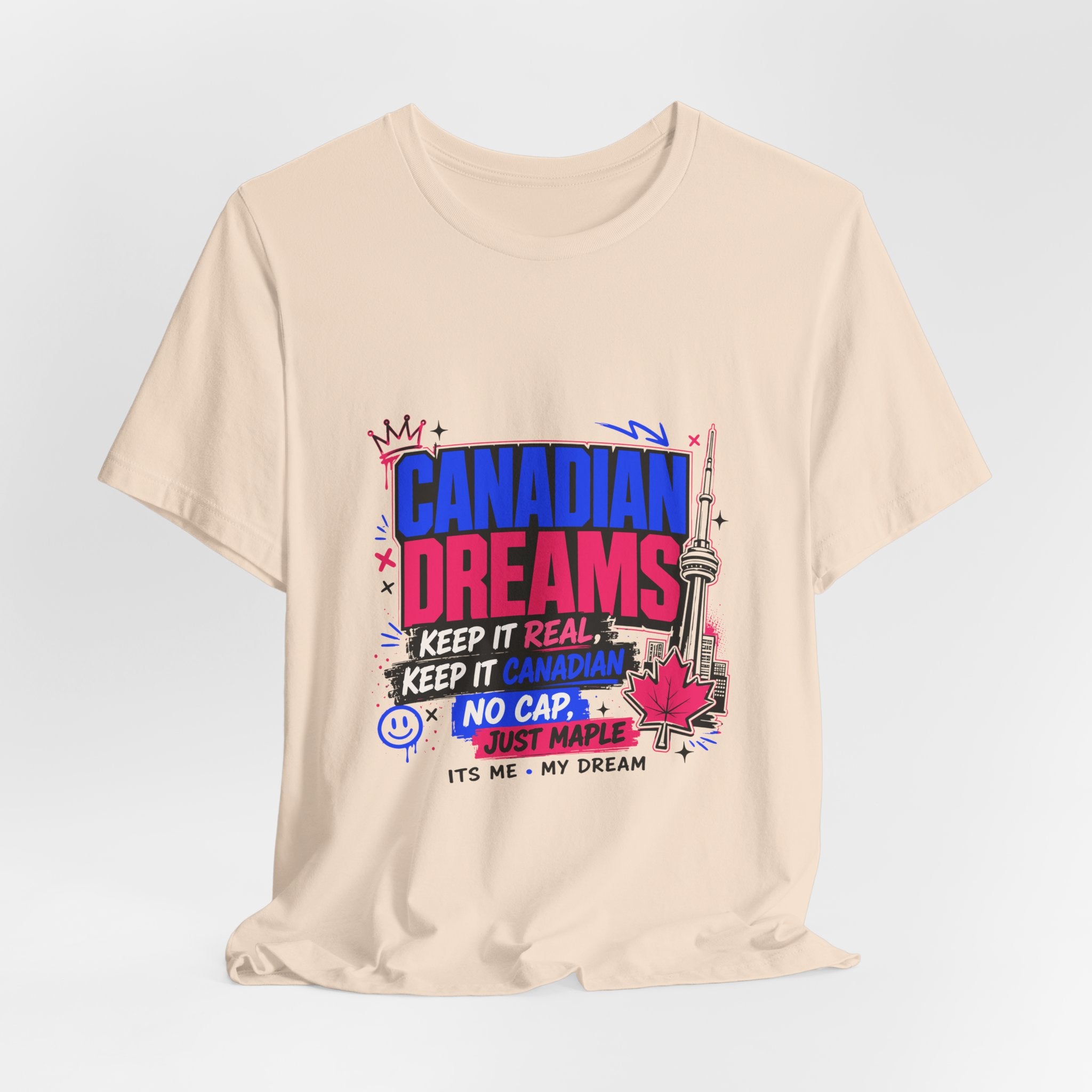 Maple Leaf Toronto CN Tower, Canadian Dreams Tee