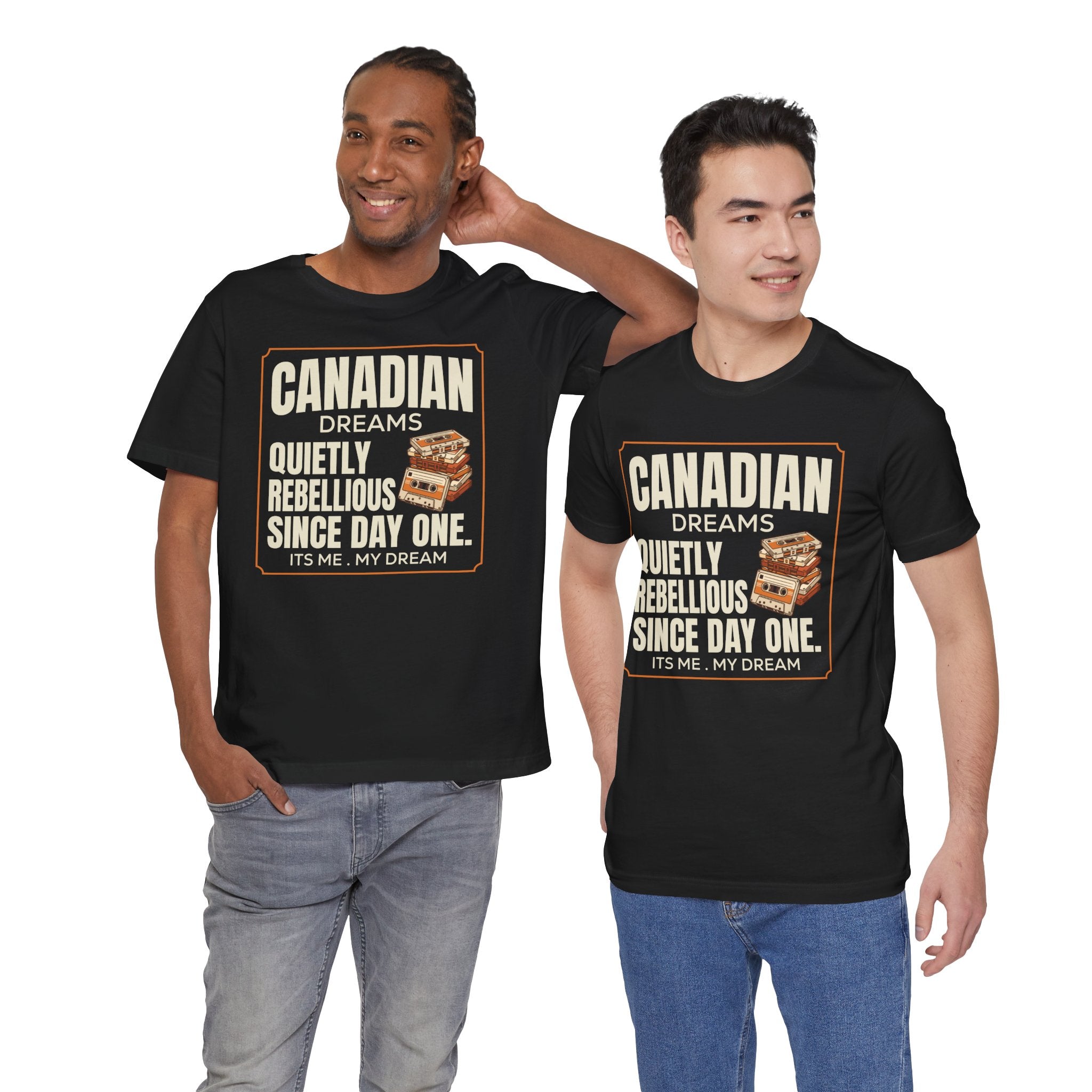 Quietly Rebellious Since Day One T-Shirt | Canadian Dreams Gen Z Graphic Tee