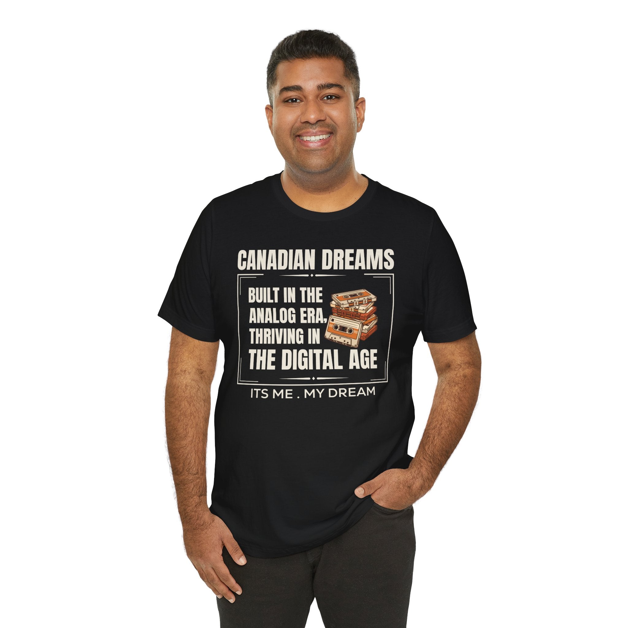 Built in the Analog Era T-Shirt | Canadian Dreams Gen X Heritage Tee