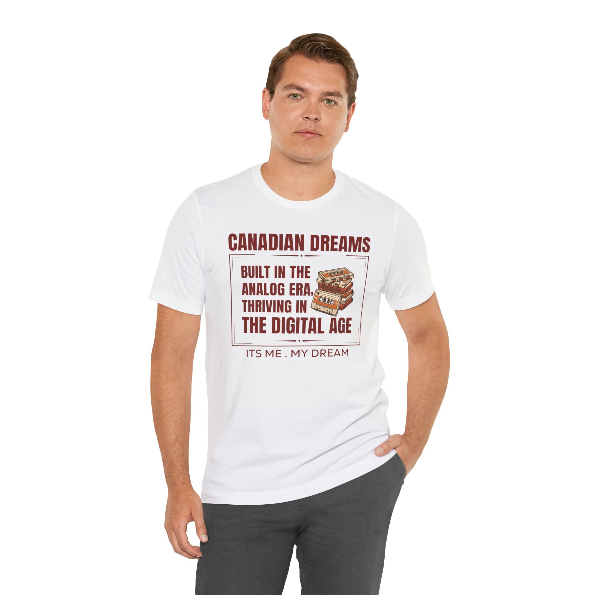 Built in the Analog Era T-Shirt | Canadian Dreams Gen X Heritage Tee