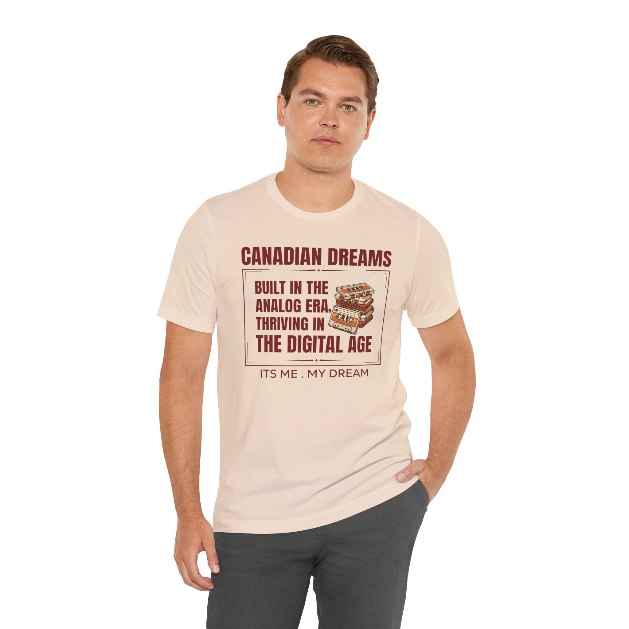 Built in the Analog Era T-Shirt | Canadian Dreams Gen X Heritage Tee