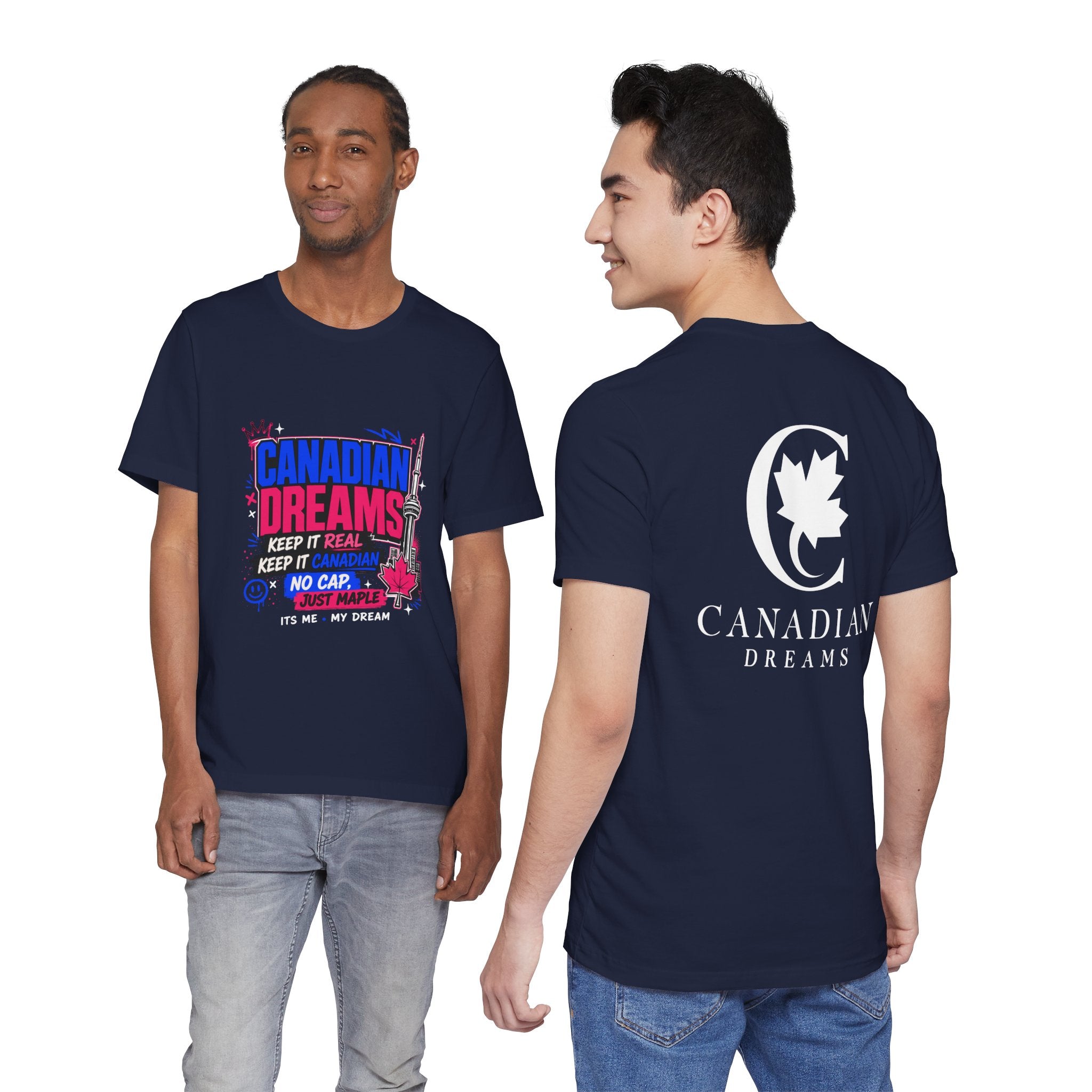 Maple Leaf Toronto CN Tower, Canadian Dreams Tee