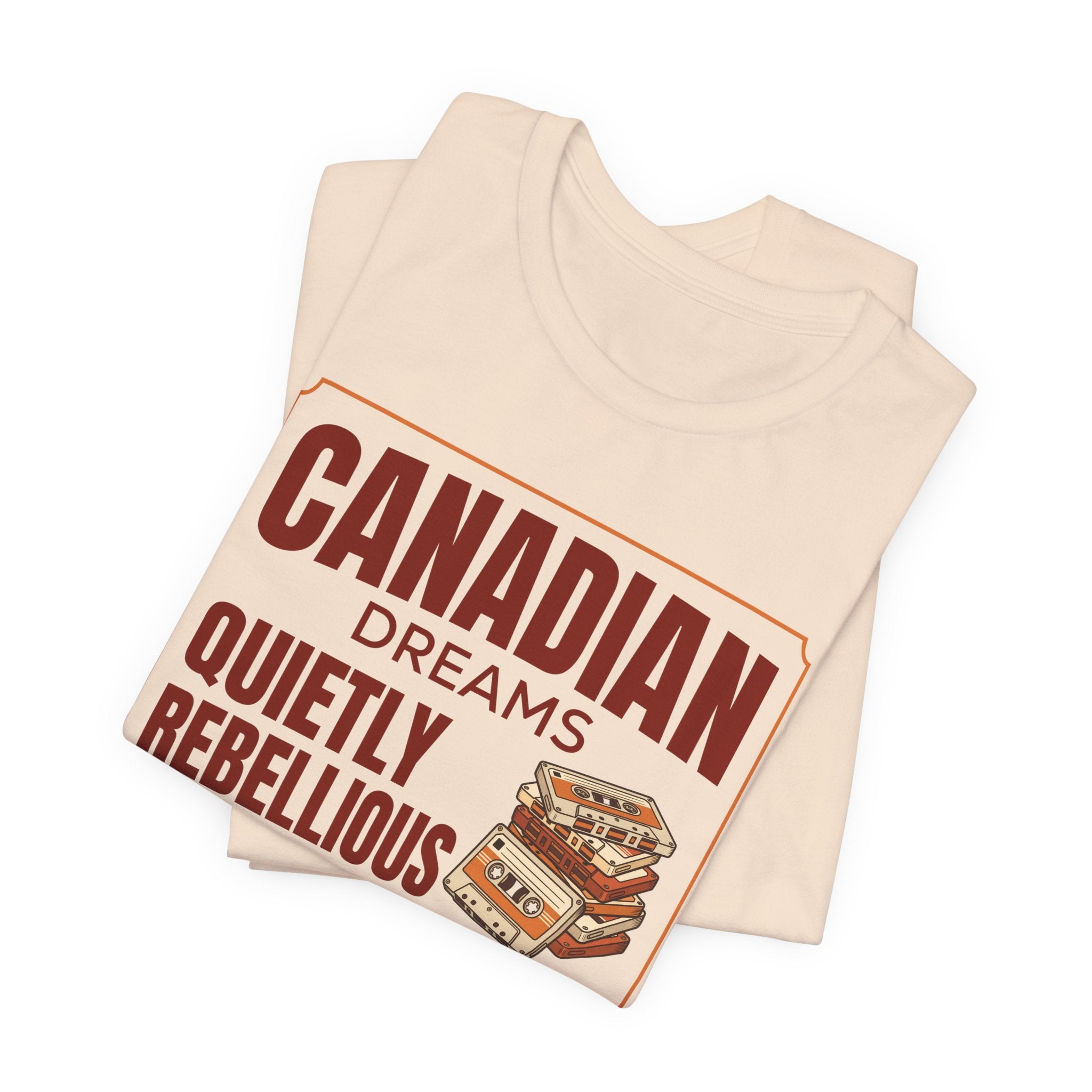 Quietly Rebellious Since Day One T-Shirt | Canadian Dreams Gen Z Graphic Tee