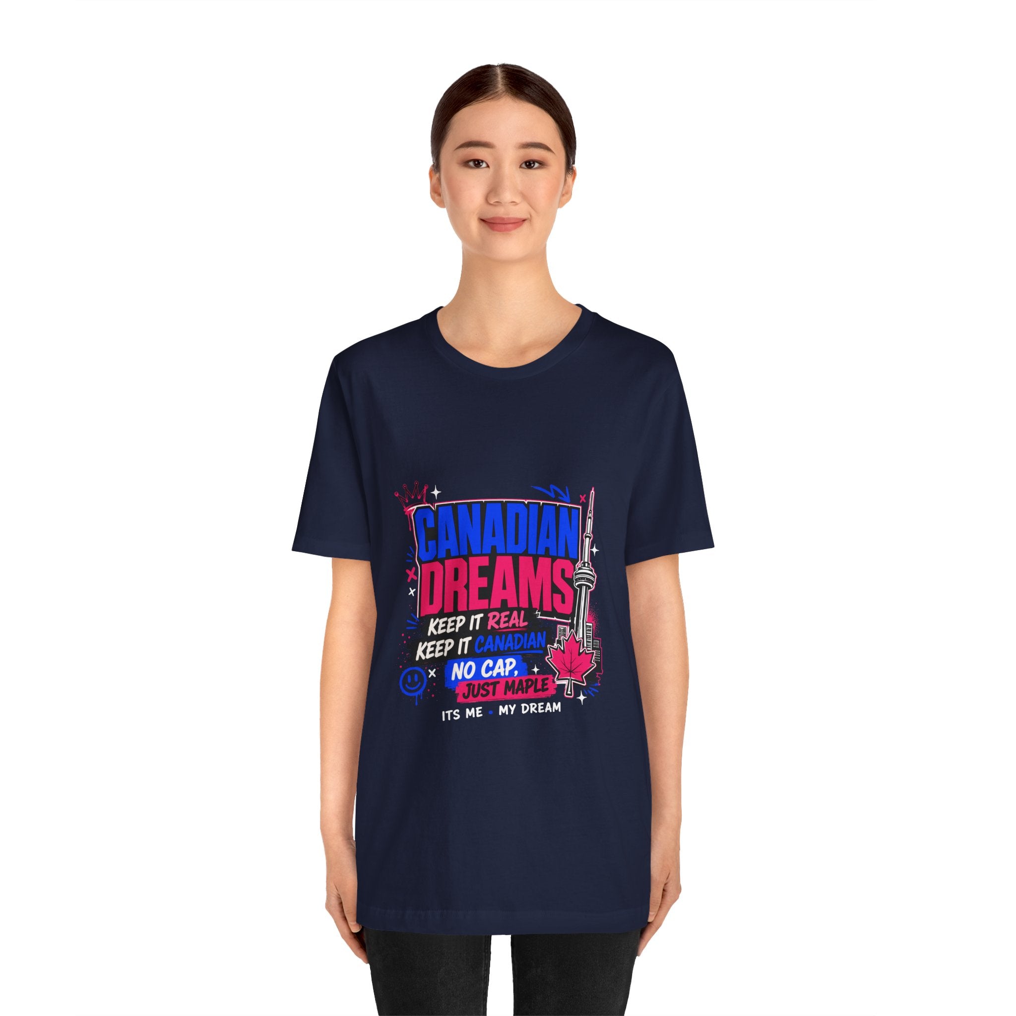 Maple Leaf Toronto CN Tower, Canadian Dreams Tee