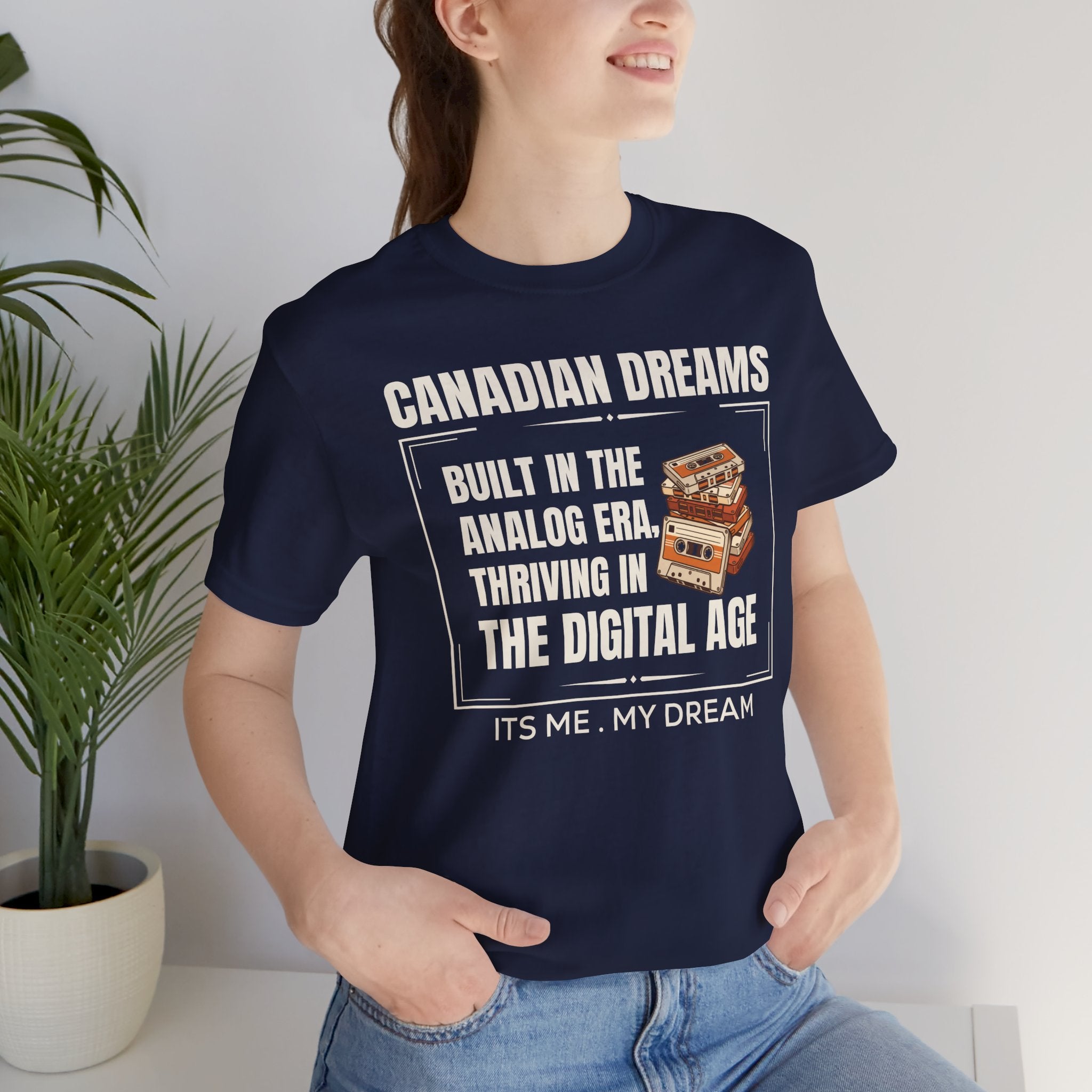 Built in the Analog Era T-Shirt | Canadian Dreams
